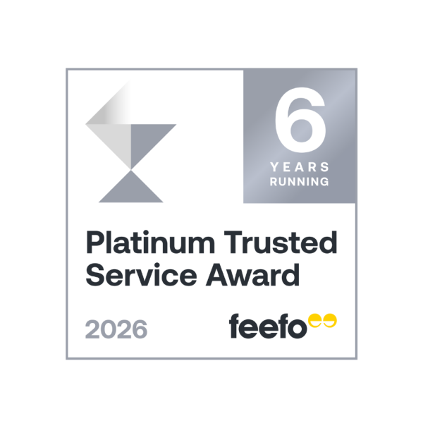 Feefo Platinum 6 Years (2026) - HTB