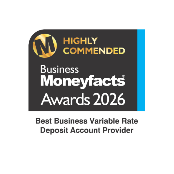 Business Moneyfacts Awards 2026 – Best Business Variable Rate Deposit Account Provider - HTB